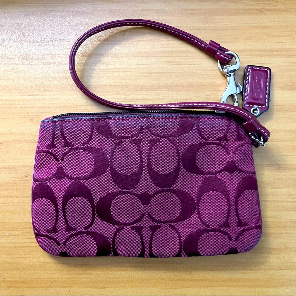 Coach Wristlet